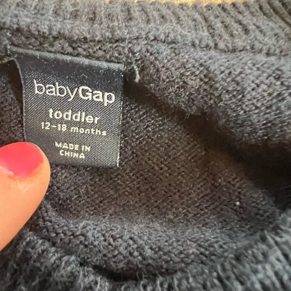 GAP Kids Argyle Sweater - Navy, Gray, Red